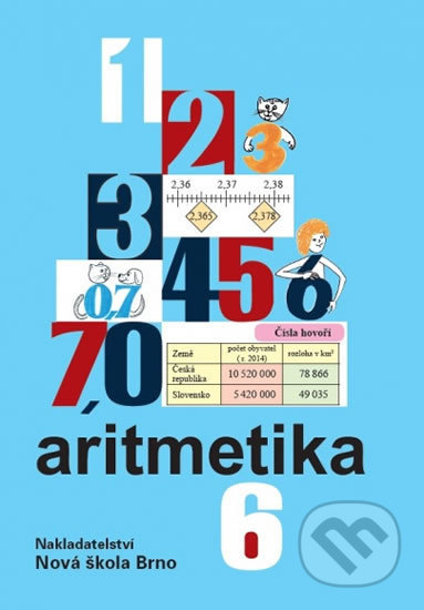 Aritmetika 6 - učebnice - Zdena Rosecká, Nakladatelství Nová škola Brno, 2019