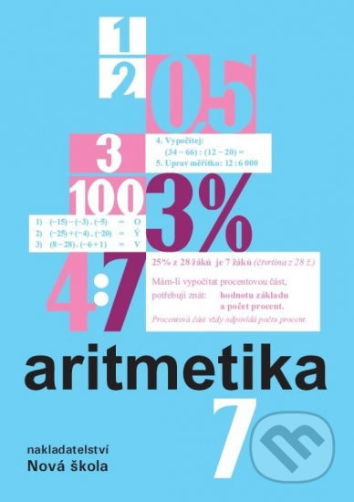 Aritmetika 7 – učebnice - Zdena Rosecká, Nakladatelství Nová škola Brno, 2019