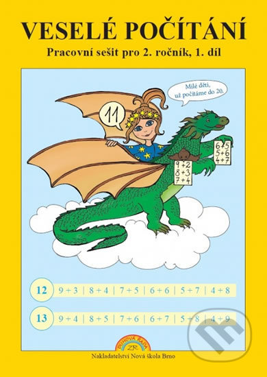 Veselé počítání - pracovní sešit pro 2. ročník, 1. díl - kniha z kategorie 1. stupeň