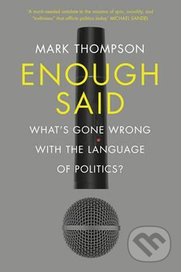 Enough Said - Mark Thompson, Vintage