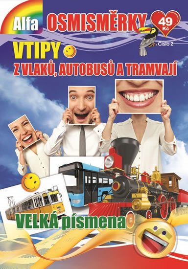 Osmisměrky: Vtipy z vlaků, autobusů a tramvají, Alfasoft, 2018