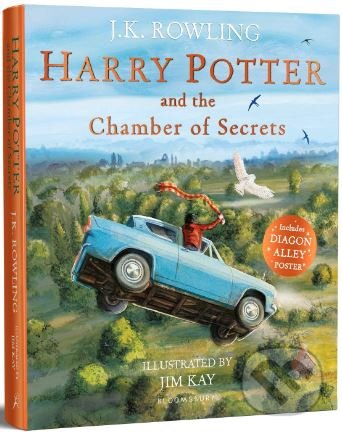 Harry Potter and the Chamber of Secrets - J.K. Rowling, Jim Kay (ilustrácie), Bloomsbury, 2019