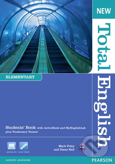 New Total English - Elementary - Students&#039; Book w/ Active Book and MyEnglishLab Pack - Diane Hall, Pearson, 2012
