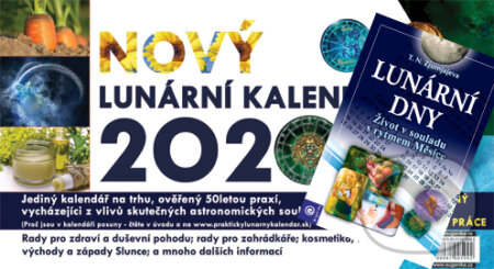 Lunární kalendář 2020 + Lunární dny - Tamara Zjurnjajeva, Vladimír Jakubec, Eugenika, 2019