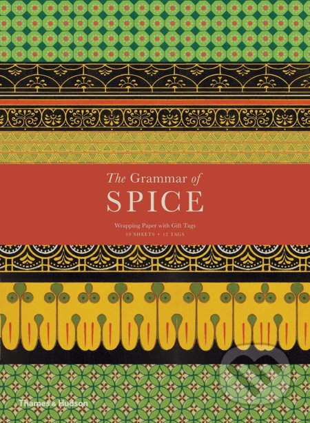 The Grammar of Spice (Wrapping paper with Gift Tags)