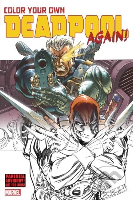 Color Your Own Deadpool Again - kniha z kategorie Komiksy
