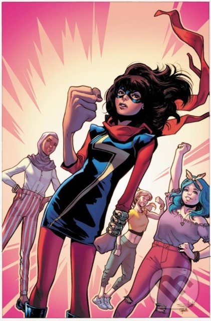 Ms. Marvel - G. Willow Wilson, Rainbow Rowell, Saladin Ahmed (ilustrácie), Marvel, 2019