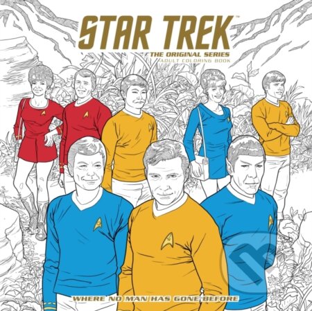 Star Trek: The Original Series Adult Coloring Book - CBS, Dark Horse, 2017