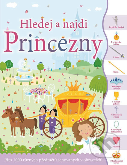 Princezny - Hledej a najdi, Svojtka&Co., 2019