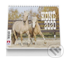Koně - stolní kalendář 2020, VIKPAP, 2019