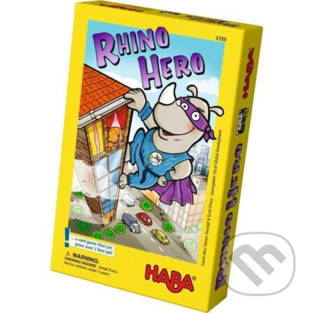 Spoločenská hra: Rhino Hero, Haba, 2019