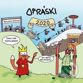 Opráski - nástěnný kalendář 2020 - jazz, Grada, 2019
