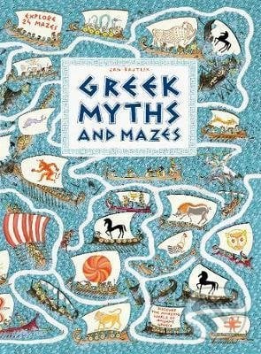 Greek Myths and Mazes - Jan Bajtlik, Walker books, 2019
