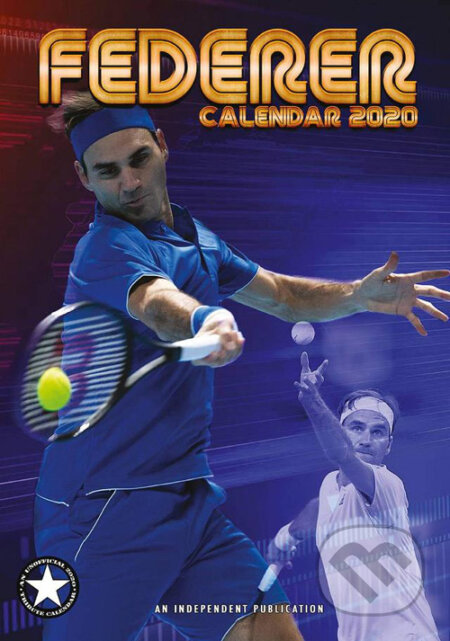 Kalendář 2020: Roger Federer, , 2019