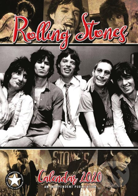 Kalendář 2020: Rolling Stones, , 2019