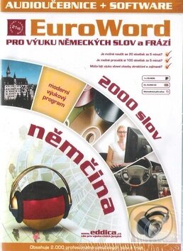 EuroWord Němčina 2000 slov (Pro výuku německých slov a frází) - audiokniha z kategorie Jazykové učebnice a slovníky