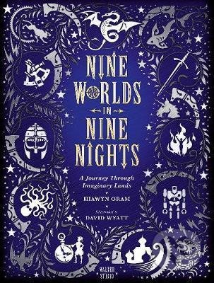 Nine Worlds in Nine Nights - Hiawyn Oram, David Wyatt (ilustrácie), Walker books, 2019