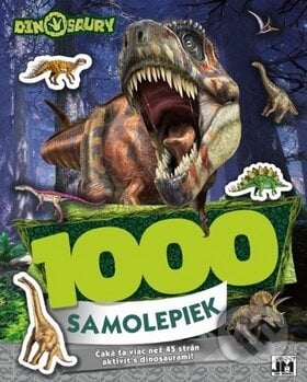 1000 samolepiek Dinosaury, Jiří Models, 2019