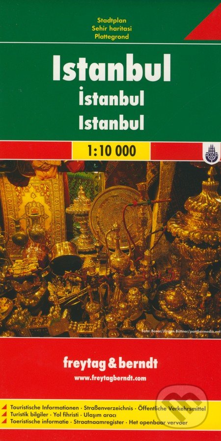 Istanbul 1:10 000, freytag&berndt, 2013