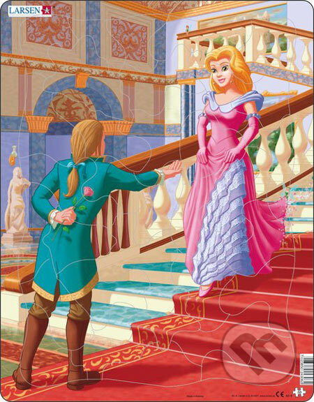 Princezná AS6 - puzzle z kategorie Naučné puzzle