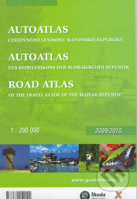 Autoatlas cestovného lexikónu Slovenskej republiky 2009/2010, Astor Slovakia, 2009
