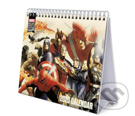 Oficiální stolní kalendář Marvel 2020: Marvel Comics, Marvel, 2019