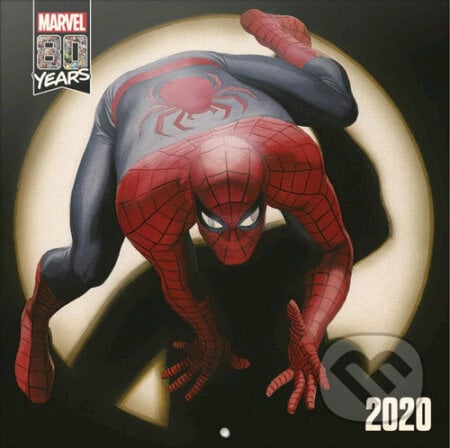 Kalendář 2020 s plakátem: Marvel Comics, Marvel, 2019
