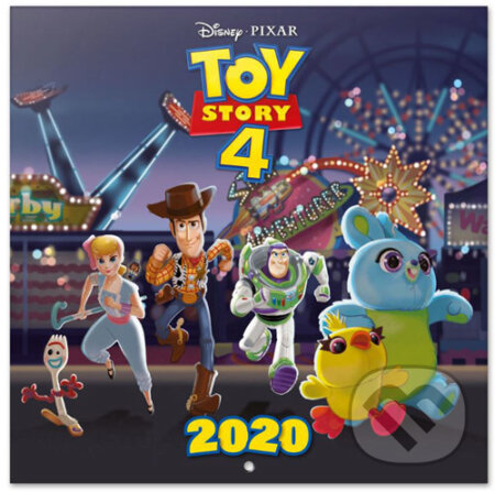Oficiální kalendář Disney 2020 s plakátem: Toy Story 4, , 2019