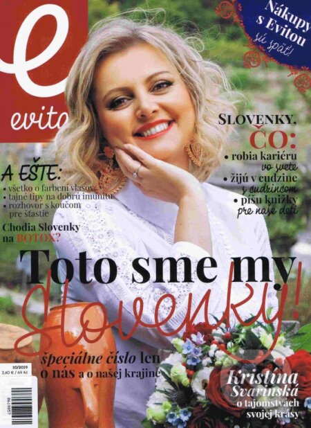 Evita magazín 10/2019, MAFRA Slovakia, 2019