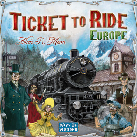 Ticket to Ride - EUROPE - Alan R. Moon, ADC BF, 2019