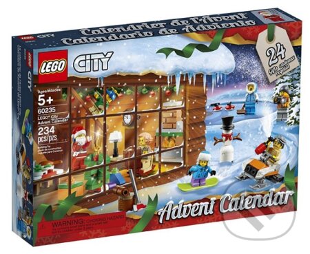 LEGO City Town 60235 Adventný kalendár, LEGO, 2019