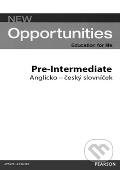 New Opportunities Pre-Intermediate: Anglicko - český  slovníček, Bohemian Ventures, 2017