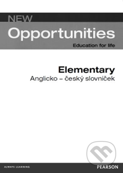 New Opportunities Elementary: Anglicko - český slovníček, Bohemian Ventures, 2017