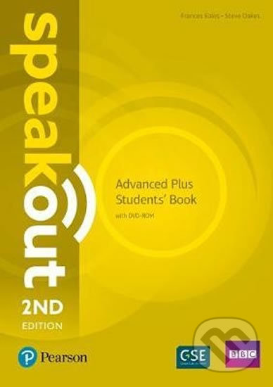 Speakout - Advanced Plus - Students&#039; Book - Steve Oakes, Frances Eales, Pearson, 2019