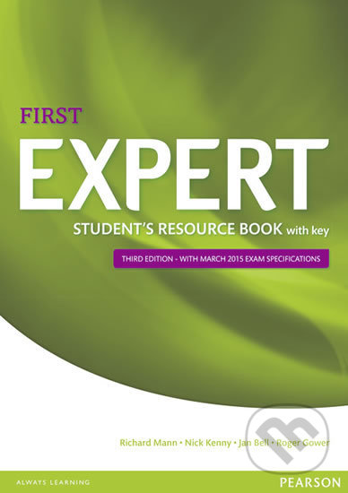 Expert First - Students&#039; Resource Book with key - Nick Kenny, Pearson, 2015