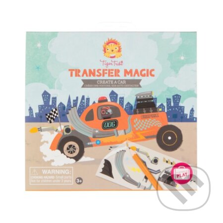 Kreatívny set: Transfer Magic Auto, Tiger Tribe, 2019