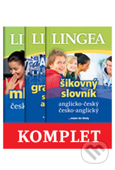 Komplet angličtina: mluvník, gramatika, šikovný slovník, Lingea, 2019