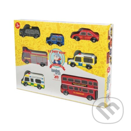Set autíčok Londýn, Le Toy Van, 2019