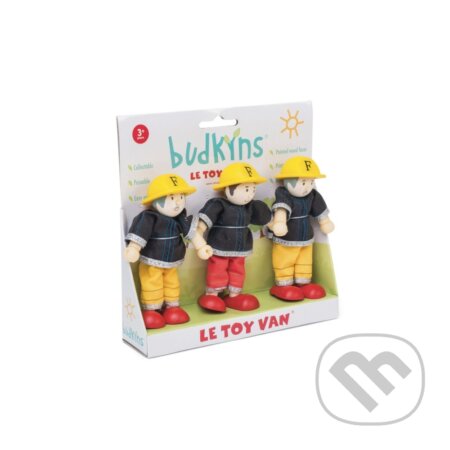 Požiarnici postavičky set 3ks, Le Toy Van, 2019