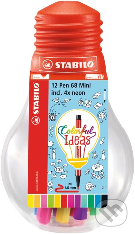 STABILO Pen 68 Mini Colorful Ideas, STABILO, 2019