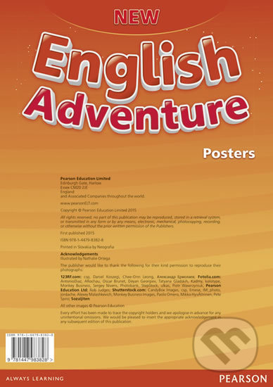 New English Adventure 2 - Anne Worrall, Pearson, 2015
