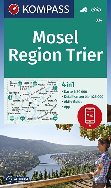 Mosel, Region Trier, Kompass, 2019