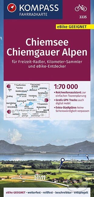 Chiemsee, Chiemgauer Alpen, Kompass, 2019