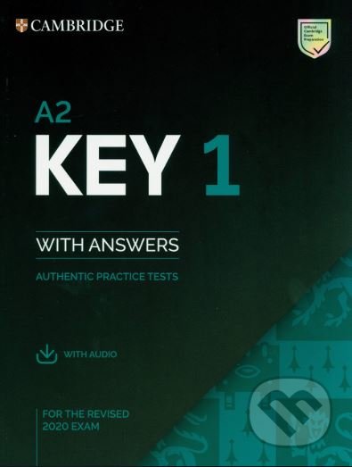 A2 Key 1 for the Revised 2020 Exam - Authentic Practice Tests - kniha z kategorie Jazykové učebnice a slovníky