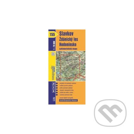 1: 70T(155)-Slavkov, Ždánický les (cyklomapa) - kniha z kategorie Mapy Evropy