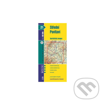 Střední Povltaví (turistická mapa) - kniha z kategorie Mapy Evropy