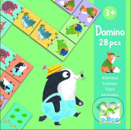 Domino  - Zvieratká, Djeco, 2019