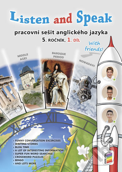 Listen and Speak With Friends! 5. ročník - 1. díl (Pracovní sešit anglického jazyka) - kniha z kategorie Jazykové učebnice a slovníky