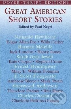 Great American Short Stories - Paul Negri, Dover Publications, 2002