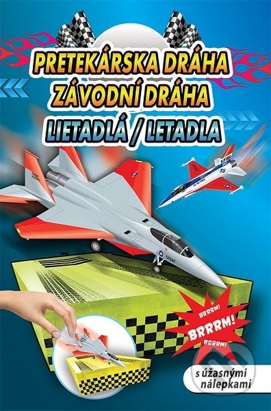 Pretekárska dráha Lietadlá / Závodní dráha letadla, Foni book, 2019
